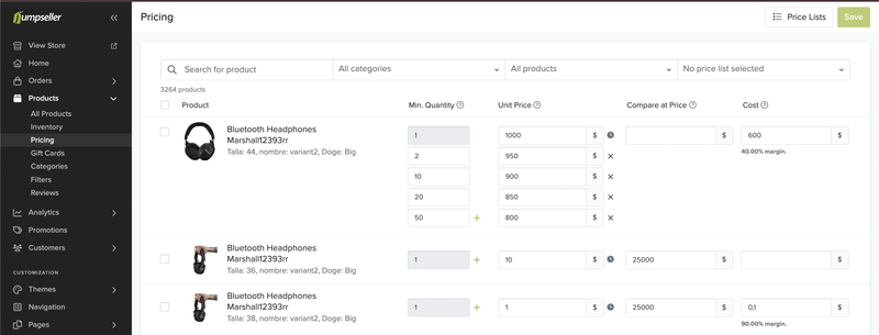 Seleccionar Producto