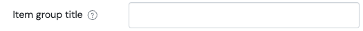 Google conversational attributes - variant options example