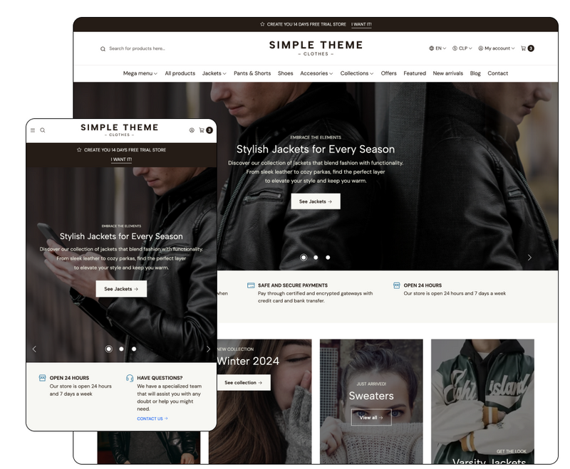 Tema Simple - Jumpseller