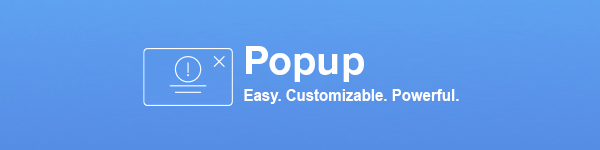Popup logo