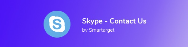 Smartarget Skype - Contact Us logo