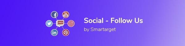 Smartarget Follow Us logo