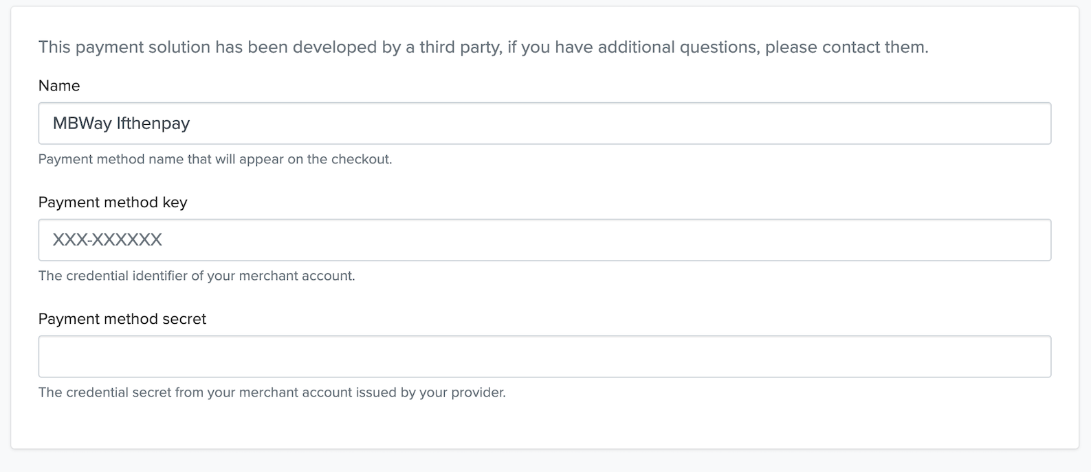 Configuração do IfthenPay